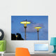 Street Lamps Wall Decal