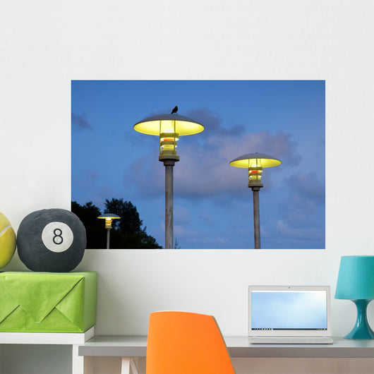 Street Lamps Wall Decal
