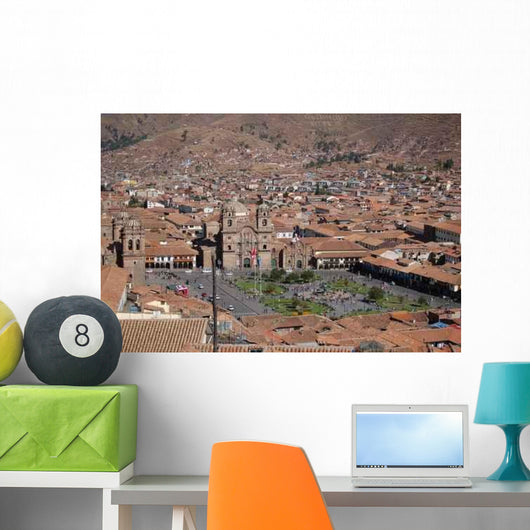 Cuzco Stadtansicht Wall Decal