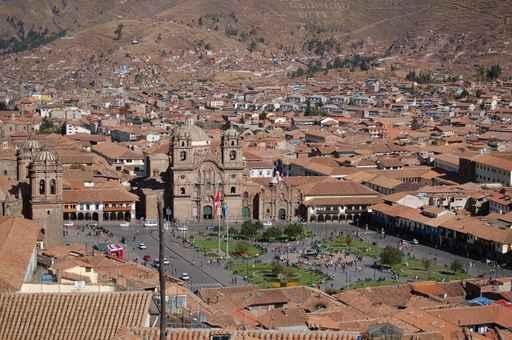 Cuzco Stadtansicht Wall Decal