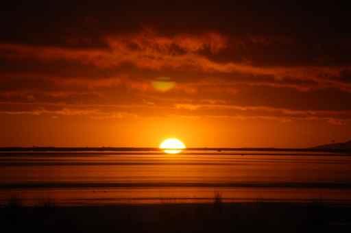 Sunrise Lake Titicaca Wall Decal