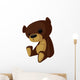 Vector Teddy Bear Wall Mural