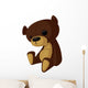 Vector Teddy Bear Wall Mural