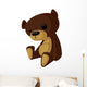 Vector Teddy Bear Wall Mural