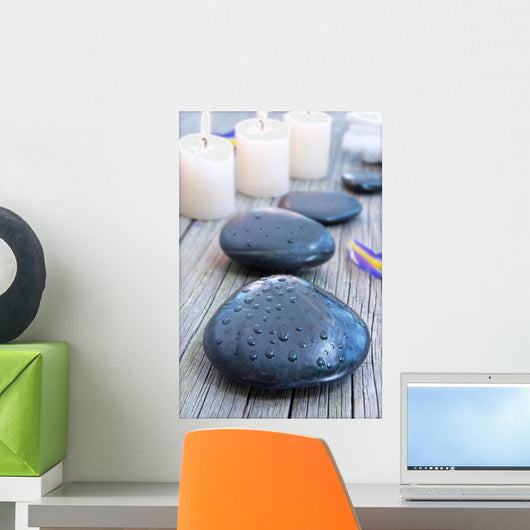 Spa Zen Stones Wall Mural