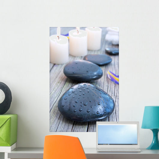 Spa Zen Stones Wall Mural