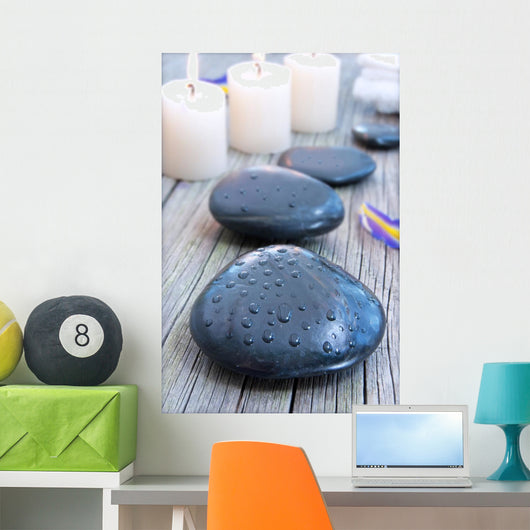 Spa Zen Stones Wall Mural