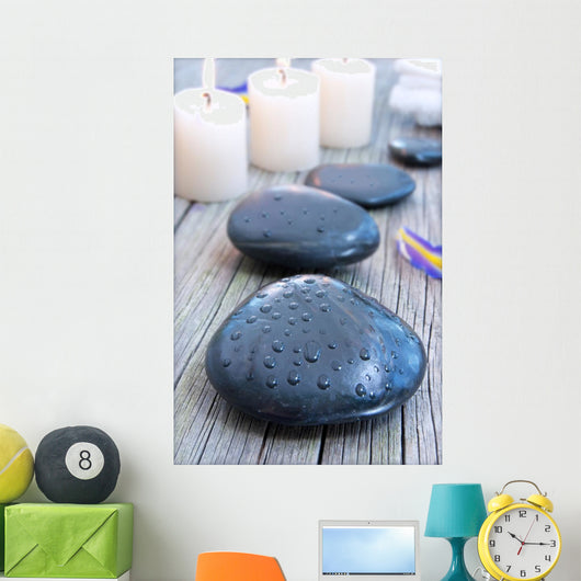 Spa Zen Stones Wall Mural