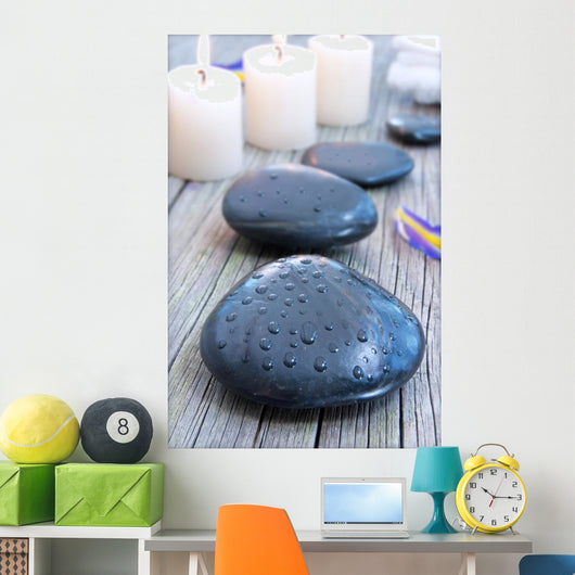 Spa Zen Stones Wall Mural
