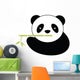 Panda with Bamboo Wall Mural