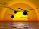 illustration of american navy,army helicopter, blackhawk Wall Mural