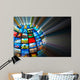 Media technologies concept Wall Mural