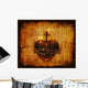 Sacred Heart Parchment Wall Mural