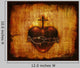 Sacred Heart Parchment Wall Mural