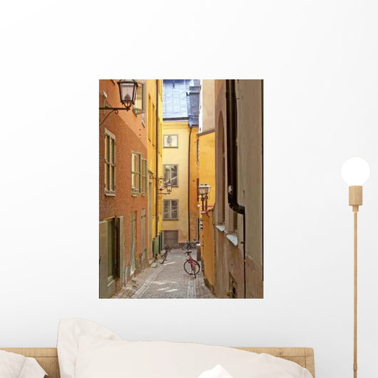 Old Town Stockholm Street Wall Decal