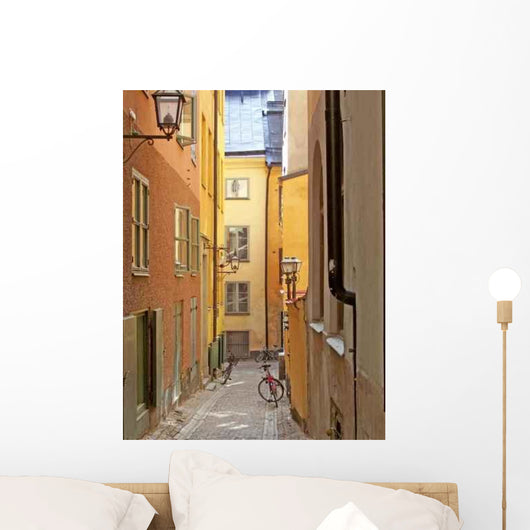Old Town Stockholm Street Wall Decal