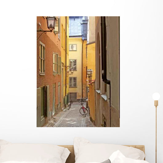 Old Town Stockholm Street Wall Decal