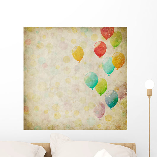 Grunge with Balloons