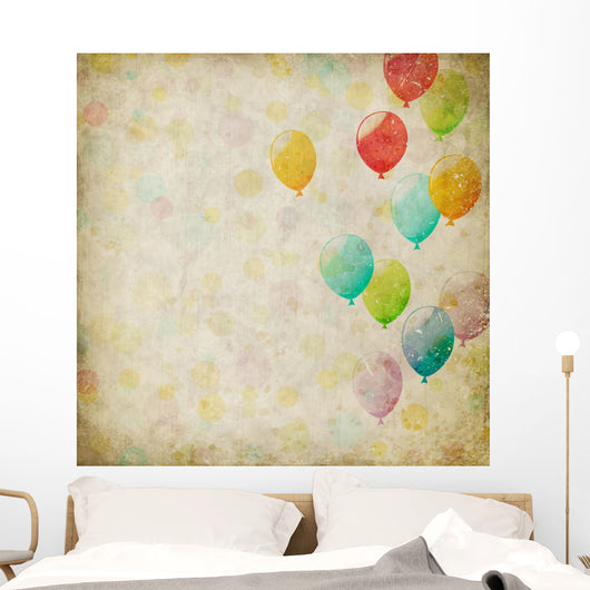 Grunge with Balloons