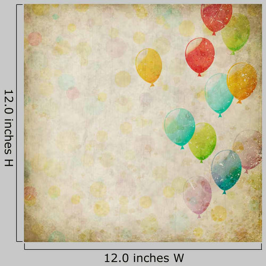 Grunge with Balloons