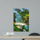 Mountain River Flows among Wall Mural
