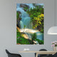 Mountain River Flows among Wall Mural