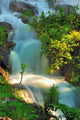 Mountain River Flows among Wall Mural