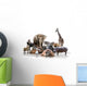 Wild Animals Wall Mural