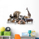 Wild Animals Wall Mural