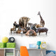 Wild Animals Wall Mural