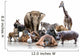 Wild Animals Wall Mural