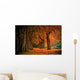 Autumn Colors Orange Forest Wall Decal