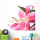 Stargazer Lily Wall Decal