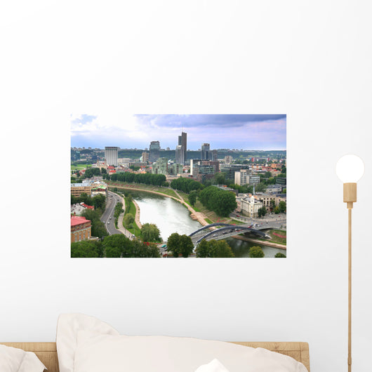 Vilnius Capital Lithuania Wall Mural