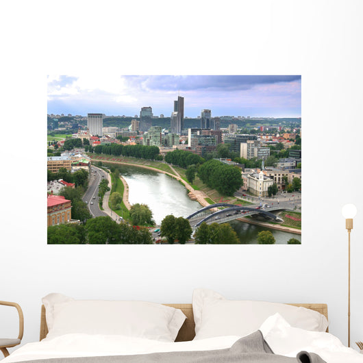 Vilnius Capital Lithuania Wall Mural