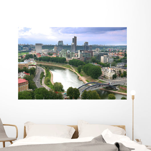 Vilnius Capital Lithuania Wall Mural