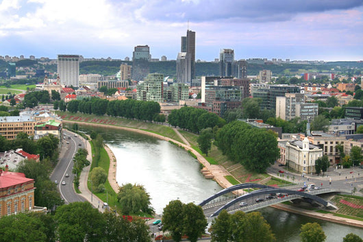 Vilnius Capital Lithuania Wall Mural