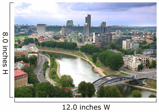Vilnius Capital Lithuania Wall Mural