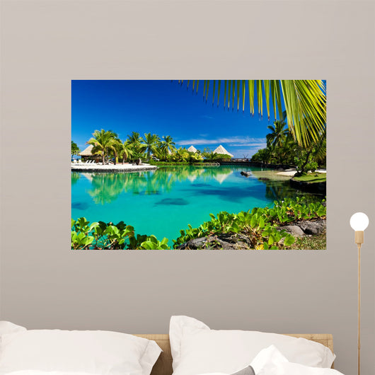Tropical Resort with Green