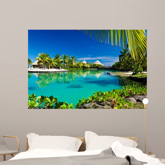 Tropical Resort with Green