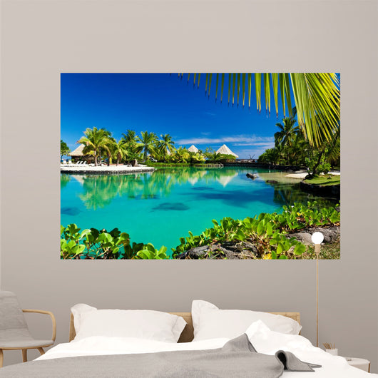 Tropical Resort with Green