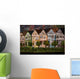 Decorative box with patchwork Wall Mural