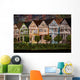 Decorative box with patchwork Wall Mural