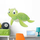 Cartoon Turtle Wall Decal