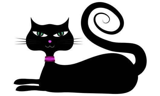 Modern Kitty with Spiral