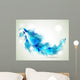 Abstract Blue Branch For Wall Decal