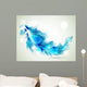 Abstract Blue Branch For Wall Decal