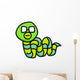 Snake Mascot 02 Wall Decal