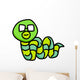 Snake Mascot 02 Wall Decal