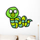 Snake Mascot 02 Wall Decal
